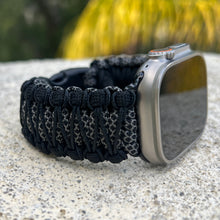 Load image into Gallery viewer, Paracord Watch Band compatible with Apple Watch Series 1, 2, 3, 4, 5, 6, 7, 8, 9, 10, Ultra, Ultra 2 & SE (watch not included)