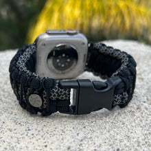 Load image into Gallery viewer, Paracord Watch Band compatible with Apple Watch Series 1, 2, 3, 4, 5, 6, 7, 8, 9, 10, Ultra, Ultra 2 & SE (watch not included)