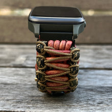 Charger l'image dans la galerie, Paracord watch band compatible with Garmin Approach S12/S40/S42, D2 Air/X10, Vivoactive, Venu, Vivomove, Forerunner 55/245/255/645/745 (watch not included)