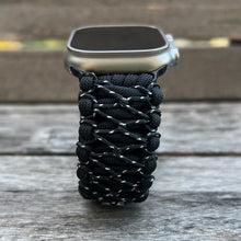 Load image into Gallery viewer, Paracord Watch Band compatible with Apple Watch Series 1, 2, 3, 4, 5, 6, 7, 8, 9, 10, Ultra, Ultra 2 & SE (watch not included)