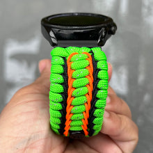 Load image into Gallery viewer, Paracord Watchband compatible with Samsung Galaxy Watch 3, Galaxy Watch 4, Galaxy Watch 5, Galaxy Watch 6 (watch not included)