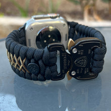 Load image into Gallery viewer, Paracord Watch Band compatible with Apple Watch  Series 1, 2, 3, 4, 5, 6, 7, 8 Ultra & SE (watch not included)