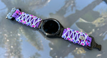 Load image into Gallery viewer, Paracord Watchband compatible with Samsung Galaxy Watch Ultra, Galaxy Watch 8, Galaxy Watch 7, Galaxy Watch 6, Galaxy Watch 5, Galaxy Watch 4, Galaxy Watch 3 (watch not included).