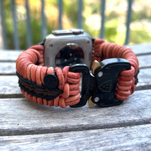 Cargar imagen en el visor de la galería, Paracord Watch Band compatible with Apple Watch Series 1, 2, 3, 4, 5, 6, 7, 8, 9, 10, Ultra, Ultra 2 & SE (watch not included)