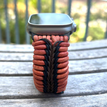Cargar imagen en el visor de la galería, Paracord Watch Band compatible with Apple Watch Series 1, 2, 3, 4, 5, 6, 7, 8, 9, 10, Ultra, Ultra 2 & SE (watch not included)