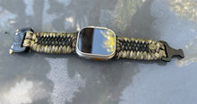 Lade das Bild in den Galerie-Viewer, Paracord Watch Band compatible with Apple Watch Series 1, 2, 3, 4, 5, 6, 7, 8, 9, Ultra, Ultra 2 & SE (watch not included)