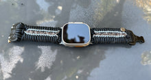 Load image into Gallery viewer, Paracord Watch Band compatible with Apple Watch Series 1, 2, 3, 4, 5, 6, 7, 8, 9, 10, Ultra, Ultra 2 & SE (watch not included)