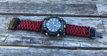 Load image into Gallery viewer, Personalized Paracord Watchband compatible with Casio G-SHOCK (watch not included)