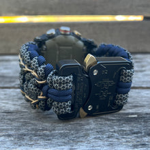 Cargar imagen en el visor de la galería, Personalized Paracord Watchband compatible with Casio G-SHOCK (watch not included)