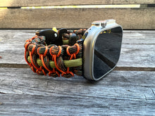 Lade das Bild in den Galerie-Viewer, Paracord Watch Band compatible with Apple Watch Series 1, 2, 3, 4, 5, 6, 7, 8, 9, Ultra, Ultra 2 & SE (watch not included)