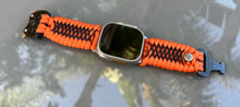 Charger l'image dans la galerie, Paracord Watch Band compatible with Apple Watch Series 1, 2, 3, 4, 5, 6, 7, 8, 9, Ultra, Ultra 2 & SE (watch not included)