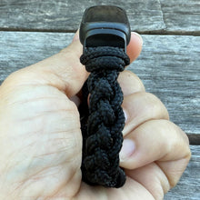 Load image into Gallery viewer, Paracord watch band personalized to replace bands for Fitbit Inspire, Fitbit Luxe, and Fitbit Alta (watch not included)