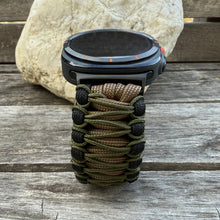 Load image into Gallery viewer, Paracord Watchband compatible with Samsung Galaxy Watch Ultra, Galaxy Watch 3, Galaxy Watch 4, Galaxy Watch 5, Galaxy Watch 6, Galaxy Watch 7 (watch not included)