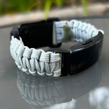 Load image into Gallery viewer, Paracord watch band personalized to replace bands for Fitbit Inspire, Fitbit Luxe, and Fitbit Alta (watch not included)