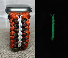 Charger l'image dans la galerie, Paracord Watch Band compatible with Apple Watch Series 1, 2, 3, 4, 5, 6, 7, 8, 9, 10, Ultra, Ultra 2 & SE (watch not included)