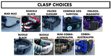 Lade das Bild in den Galerie-Viewer, Personalized Paracord Watchband compatible with Casio G-SHOCK (watch not included)