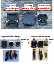 Load image into Gallery viewer, Paracord Watchband compatible with Samsung Galaxy Watch Ultra, Galaxy Watch 3, Galaxy Watch 4, Galaxy Watch 5, Galaxy Watch 6, Galaxy Watch 7 (watch not included)