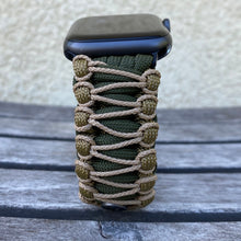 Charger l'image dans la galerie, Paracord Watch Band compatible with Apple Watch Series 1, 2, 3, 4, 5, 6, 7, 8, 9, Ultra, Ultra 2 & SE (watch not included)