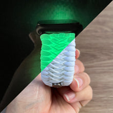 Load image into Gallery viewer, Personalized Paracord Watch Band for Apple Watch Series 1-11, Ultra, Ultra 2, Ultra 3, and SE (watch not included).