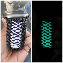 Charger l'image dans la galerie, Paracord Watch Band compatible with Apple Watch Series 1, 2, 3, 4, 5, 6, 7, 8, 9, 10, Ultra, Ultra 2 & SE (watch not included)