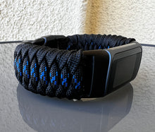 Charger l'image dans la galerie, Paracord Watch Band compatible with Fitbit Charge 2, Charge 3, Charge 4, Charge 5 & Charge 6 (Watch not included)