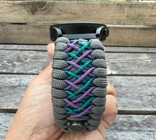 Load image into Gallery viewer, Paracord Watchband compatible with Samsung Galaxy Watch 3, Galaxy Watch 4, Galaxy Watch 5, Galaxy Watch 6 (watch not included)