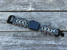Lade das Bild in den Galerie-Viewer, Paracord Watch Band compatible with Apple Watch Series 1, 2, 3, 4, 5, 6, 7, 8, 9, Ultra, Ultra 2 & SE (watch not included)