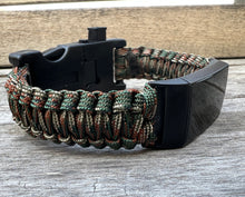 Lade das Bild in den Galerie-Viewer, Paracord Watch Band compatible with Fitbit Charge 2, Charge 3, Charge 4, Charge 5 & Charge 6 (Watch not included)