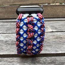 Lade das Bild in den Galerie-Viewer, Paracord Watch Band compatible with Apple Watch Series 1, 2, 3, 4, 5, 6, 7, 8, 9, Ultra, Ultra 2 & SE (watch not included)