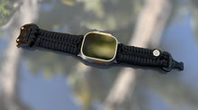 Load image into Gallery viewer, Personalized Paracord Watch Band for Apple Watch Series 1-11, Ultra, Ultra 2, Ultra 3, and SE (watch not included).