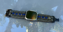 Load image into Gallery viewer, Personalized Paracord Watch Band for Apple Watch Series 1-11, Ultra, Ultra 2, Ultra 3, and SE (watch not included).