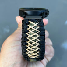 Load image into Gallery viewer, Paracord Watchband compatible with Samsung Galaxy Watch 3, Galaxy Watch 4, Galaxy Watch 5, Galaxy Watch 6 (watch not included)