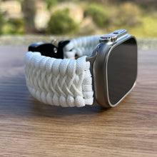 Load image into Gallery viewer, Personalized Paracord Watch Band for Apple Watch Series 1-11, Ultra, Ultra 2, Ultra 3, and SE (watch not included).