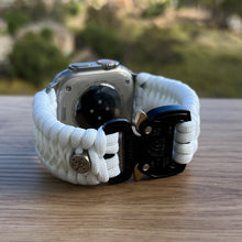 Load image into Gallery viewer, Personalized Paracord Watch Band for Apple Watch Series 1-11, Ultra, Ultra 2, Ultra 3, and SE (watch not included).