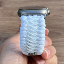 Load image into Gallery viewer, Personalized Paracord Watch Band for Apple Watch Series 1-11, Ultra, Ultra 2, Ultra 3, and SE (watch not included).