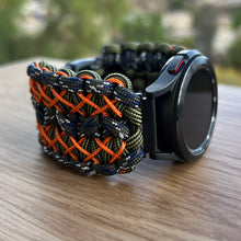 Load image into Gallery viewer, Paracord Watchband compatible with Samsung Galaxy Watch 3, Galaxy Watch 4, Galaxy Watch 5, Galaxy Watch 6 (watch not included)