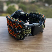 Load image into Gallery viewer, Paracord Watchband compatible with Samsung Galaxy Watch 3, Galaxy Watch 4, Galaxy Watch 5, Galaxy Watch 6 (watch not included)