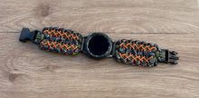 Load image into Gallery viewer, Paracord Watchband compatible with Samsung Galaxy Watch 3, Galaxy Watch 4, Galaxy Watch 5, Galaxy Watch 6 (watch not included)