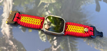 Cargar imagen en el visor de la galería, Paracord Watch Band compatible with Apple Watch Series 1, 2, 3, 4, 5, 6, 7, 8, 9, Ultra, Ultra 2 & SE (watch not included)