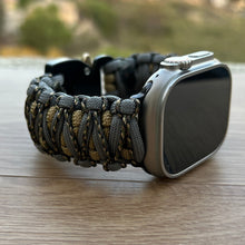 Lade das Bild in den Galerie-Viewer, Paracord Watch Band compatible with Apple Watch Series 1, 2, 3, 4, 5, 6, 7, 8, Ultra & SE (watch not included)