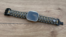Load image into Gallery viewer, Personalized Paracord Watch Band for Apple Watch Series 1-11, Ultra, Ultra 2, Ultra 3, and SE (watch not included).