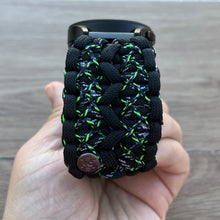 Load image into Gallery viewer, Paracord Watchband compatible with Samsung Galaxy Watch 3, Galaxy Watch 4, Galaxy Watch 5, Galaxy Watch 6 (watch not included)