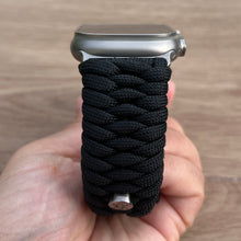 Cargar imagen en el visor de la galería, Paracord Watch Band compatible with Apple Watch Series 1, 2, 3, 4, 5, 6, 7, 8, 9, Ultra, Ultra 2 & SE (watch not included)