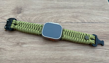 Lade das Bild in den Galerie-Viewer, Paracord Watch Band compatible with Apple Watch Series 1, 2, 3, 4, 5, 6, 7, 8, 9, Ultra, Ultra 2 & SE (watch not included)