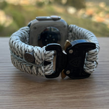 Cargar imagen en el visor de la galería, Paracord Watch Band compatible with Apple Watch Series 1, 2, 3, 4, 5, 6, 7, 8, 9, Ultra, Ultra 2 & SE (watch not included)