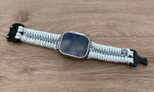 Cargar imagen en el visor de la galería, Paracord Watch Band compatible with Apple Watch Series 1, 2, 3, 4, 5, 6, 7, 8, 9, Ultra, Ultra 2 & SE (watch not included)