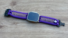 Cargar imagen en el visor de la galería, Paracord Watch Band compatible with Apple Watch Series 1, 2, 3, 4, 5, 6, 7, 8, 9, Ultra, Ultra 2 & SE (watch not included)