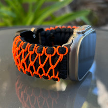 Lade das Bild in den Galerie-Viewer, Paracord Watch Band compatible with Apple Watch Series 1, 2, 3, 4, 5, 6, 7, 8, 9, Ultra, Ultra 2 & SE (watch not included)