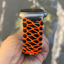 Lade das Bild in den Galerie-Viewer, Paracord Watch Band compatible with Apple Watch Series 1, 2, 3, 4, 5, 6, 7, 8, 9, Ultra, Ultra 2 & SE (watch not included)