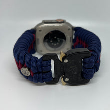 Cargar imagen en el visor de la galería, Paracord Watch Band compatible with Apple Watch Series 1, 2, 3, 4, 5, 6, 7, 8, 9, Ultra, Ultra 2 & SE (watch not included)